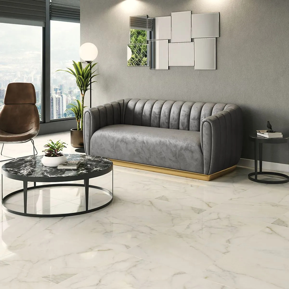 PISO CALACATTA GOLDEN BR 61X61 CM - Image 2