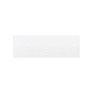 PARED RECT HANNE BLANCO RLV 33.3X100 CM