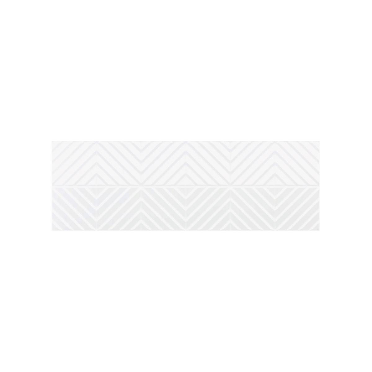 PARED RECT HANNE BLANCO RLV 33.3X100 CM - Image 1
