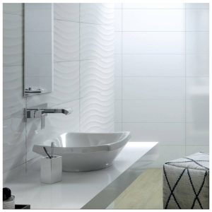 PARED FLAT BLANCO BRILLO 30X90 CM - Image 2
