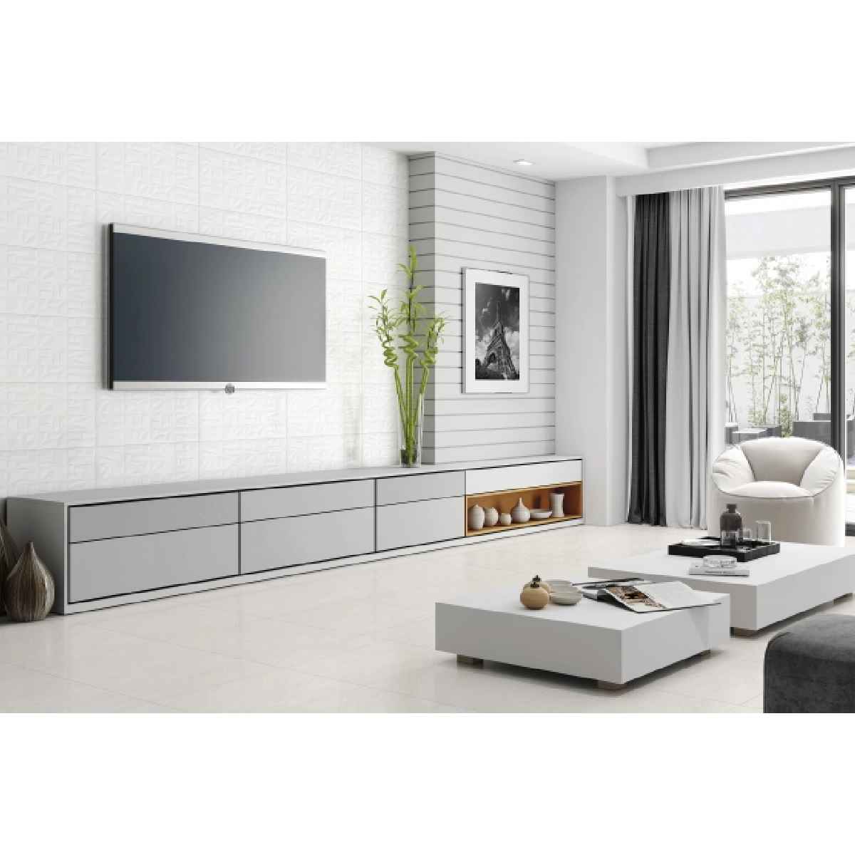 PARED MENFI BIANCO PLUS RT 37X74 CM - Image 2