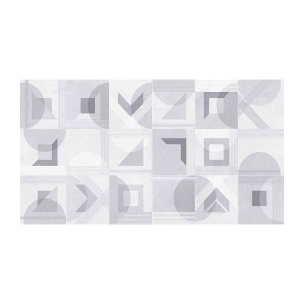 PARED KYOTO GRAY RECT 57522 33X60 CM