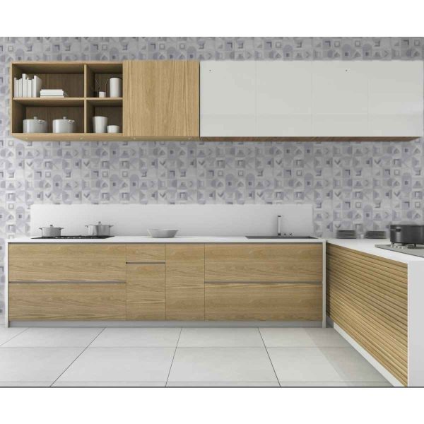 PARED KYOTO GRAY RECT 57522 33X60 CM