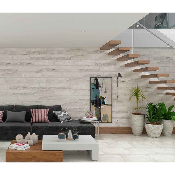 PISO Y PARED IPE WHITE 15X60 CM