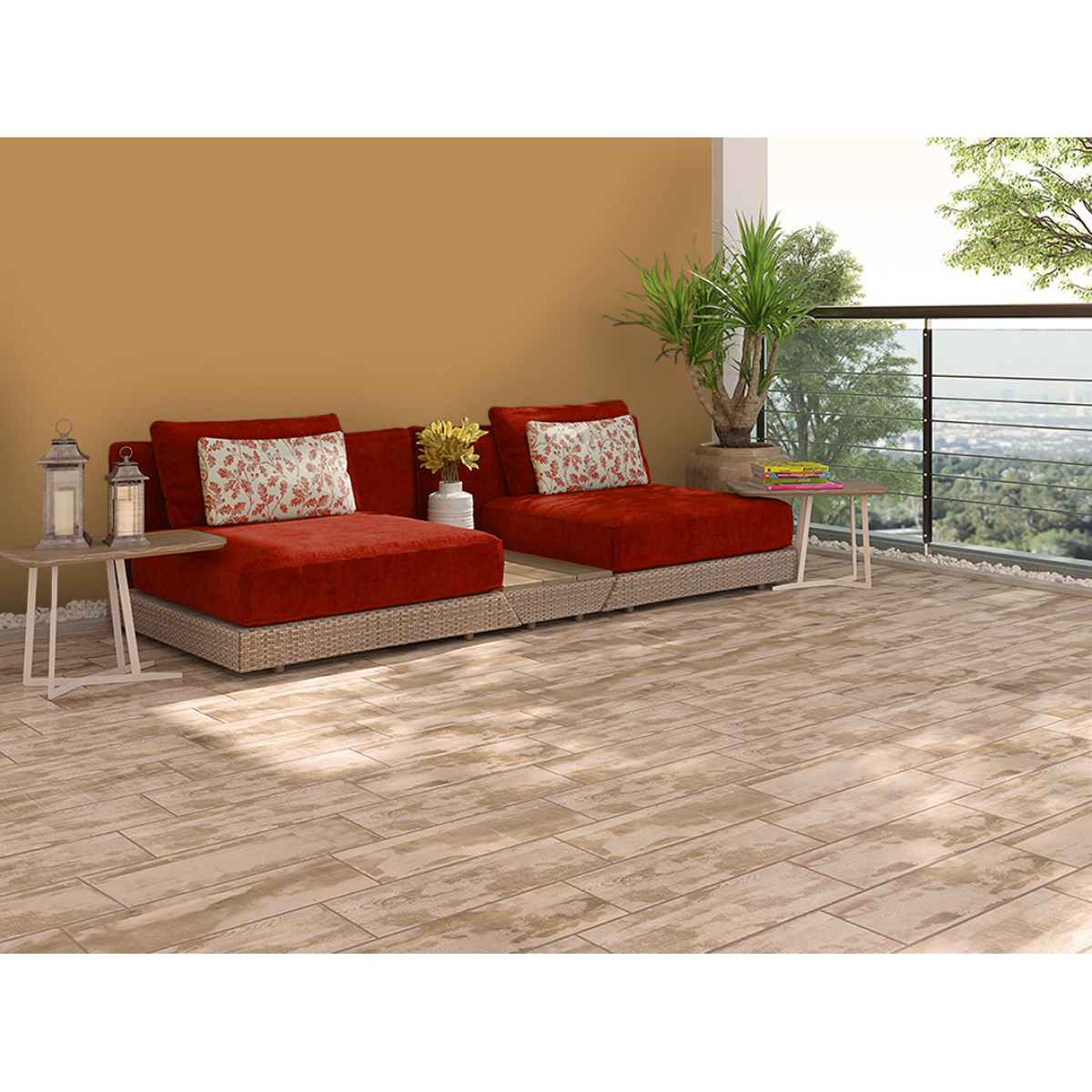 PISO Y PARED LARCH PATINA 15X60 CM - Image 2