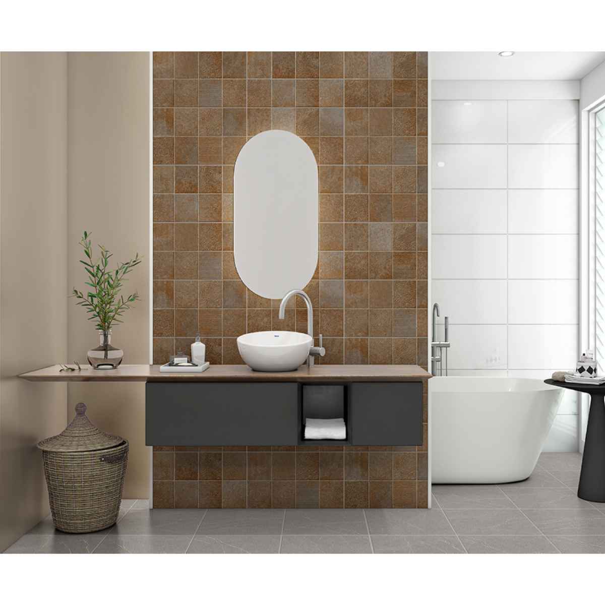 PARED TIMBRE IRON 31X60 CM - Image 2