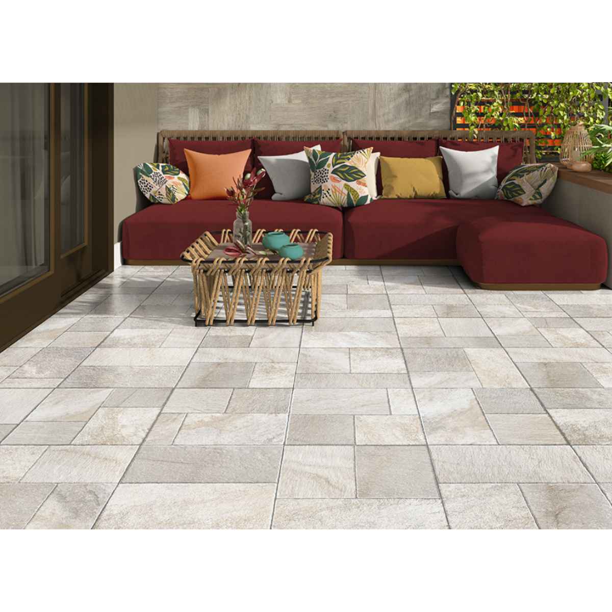 PISO EXTERIOR SAO TOME GRIS 44.8X44.8 CM - Image 2