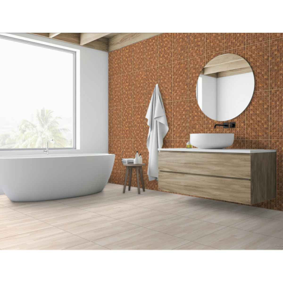 PARED AVELANA SWEET 30X60 CM - Image 2