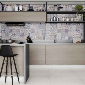 PISO Y PARED MONACO BLU RECT 30X60 CM - Image 2