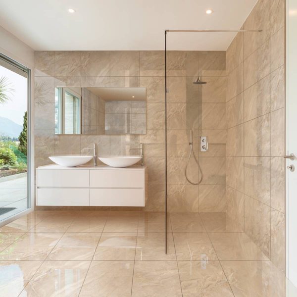 PORCELANATO ESMALTADO MAXICAN BEIGE 60X60 CM