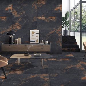 PORCELANATO NAMIBIA NEGRO MATE 60X120 CM - Image 2