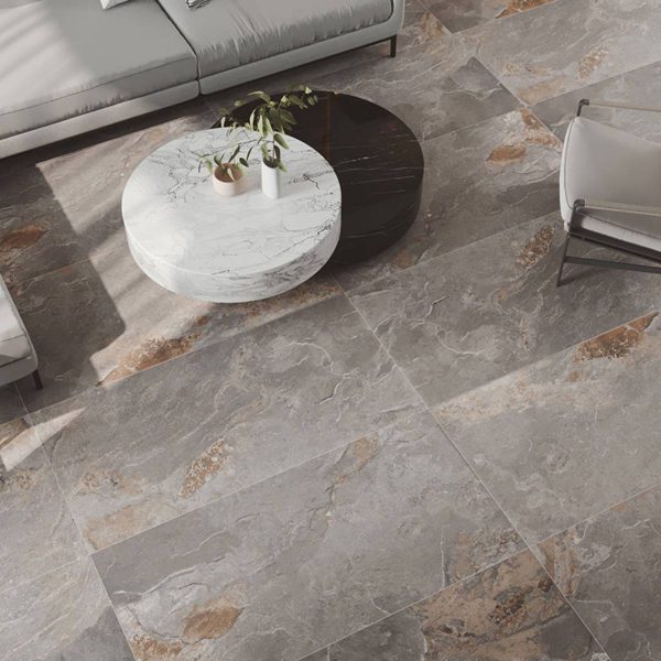 PORCELANATO NAMIBIA GRIS MATE 60X120 CM
