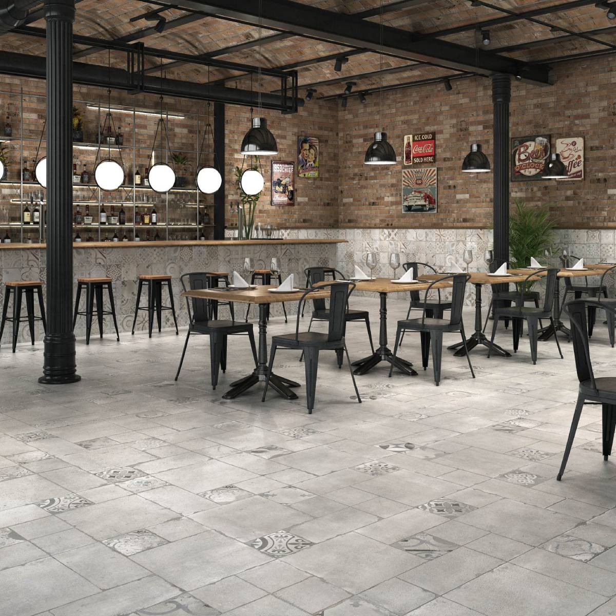 PORCELANATO TOSCANA GRIGIO 60X120 CM - Image 2