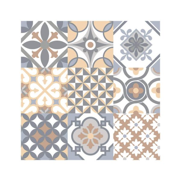 PORCELANATO MATE 61029 PATCHWORK COLORATO 61X61 CM