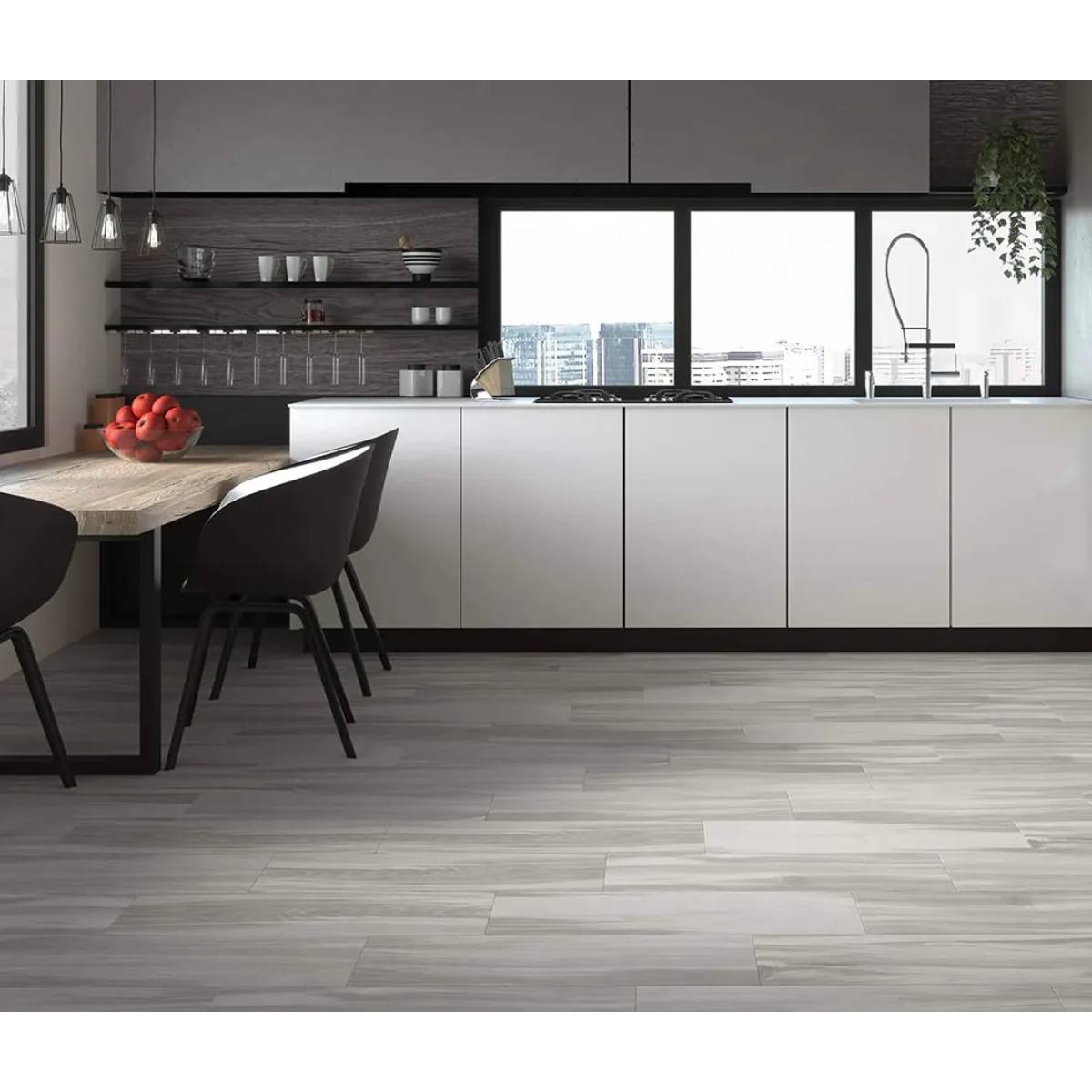 PORCELANATO BOSCO GRIS ADZ 20X75 CM - Image 2