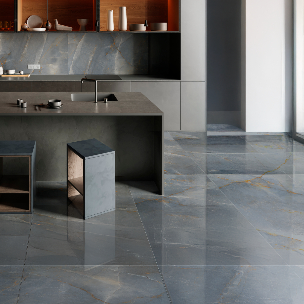 PORCELANATO ESMALTADO BLUE JASTO 60X120 CM - Image 2