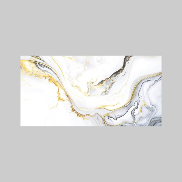 PORCELANATO ESMALTADO GLIMMER WHITE GOLD 60X120 CM