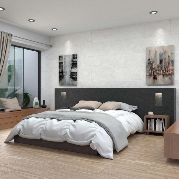 PISO Y PARED LAJA NEGRA 31X60 CM