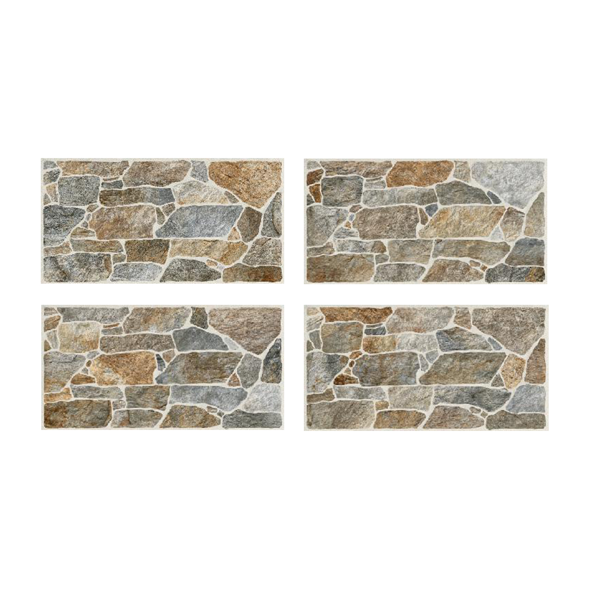 PARED PIEDRAS FLORESTA MIX 31X60 CM - Image 2