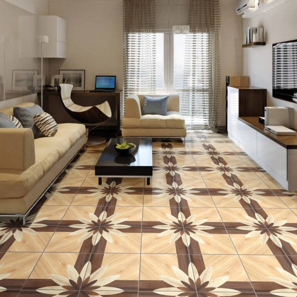 PISO WOOD GEOMETRIC 45516 45X45 CM