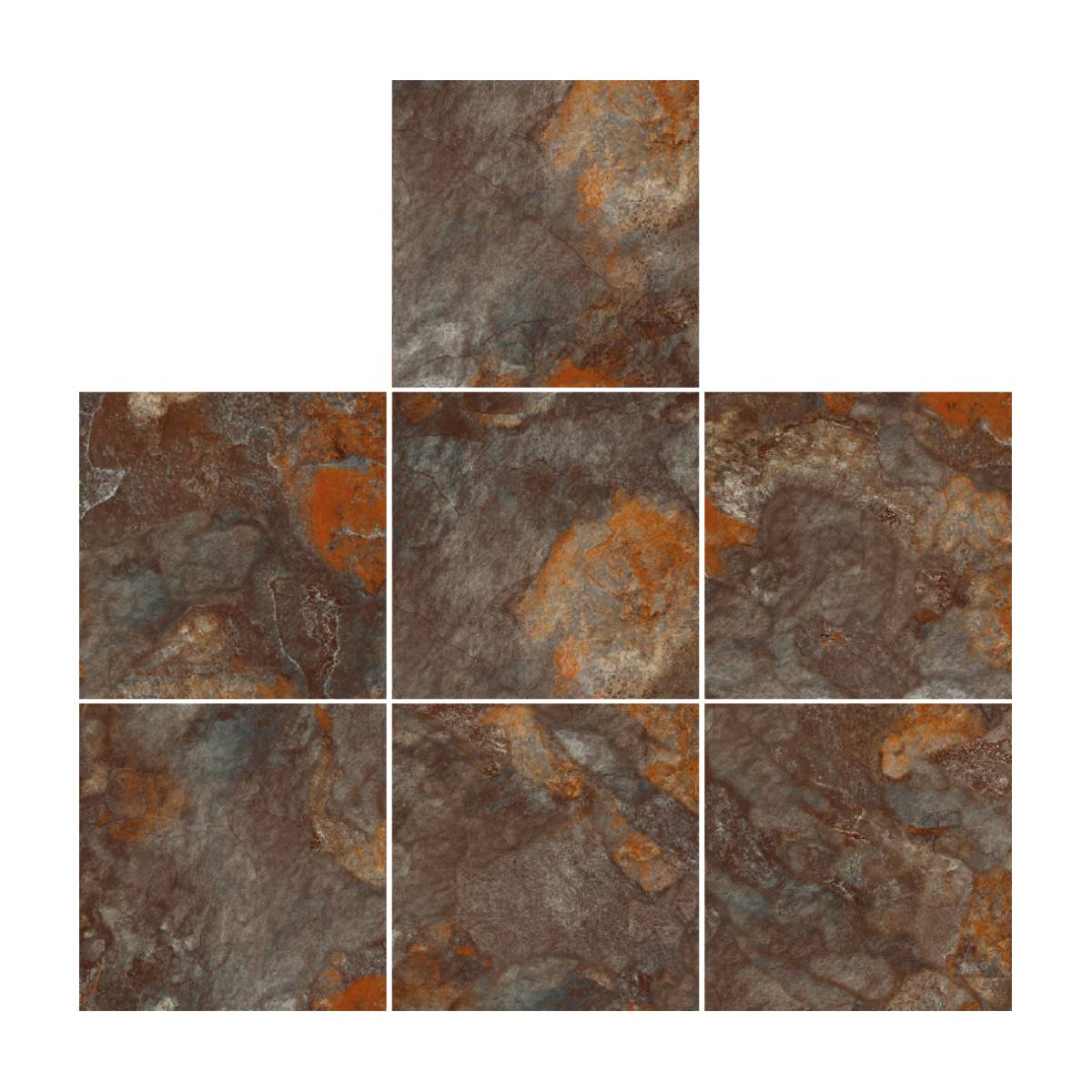 PISO PIEDRA LAJA MULTICOLOR 50X50 CM - Image 3