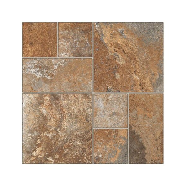 PISO COTTO PIZARRA 50X50 CM EN SEGUNDA
