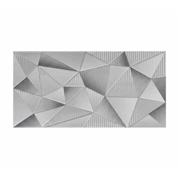 PARED RECT MOSAICO GRIS REF KR36155 30X60 CM