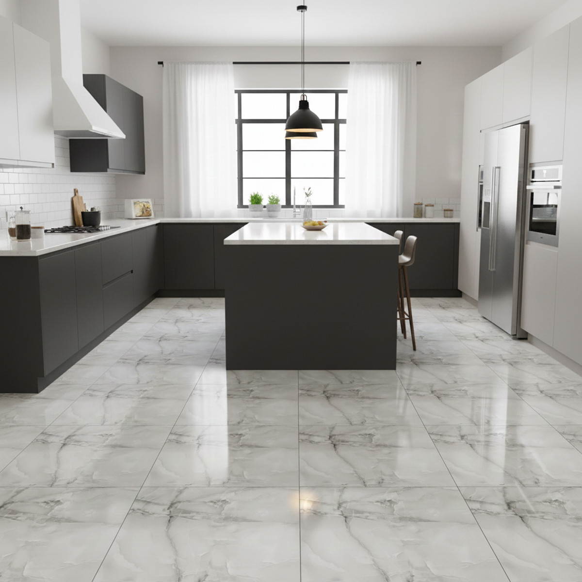 PORCELANATO ESMALTADO ONYX SWAN CLOUD 60X60 CM - Image 2