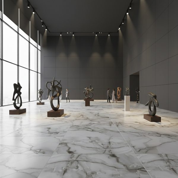 PORCELANATO VELUTO ONYX GREY 60X120 CM