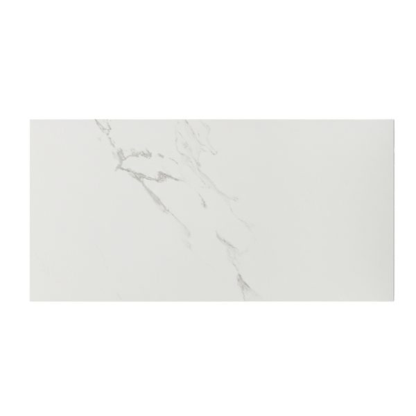 PORCELANATO ESMALTADO STATUARIO WHITE GLOSSY 60X120 CM