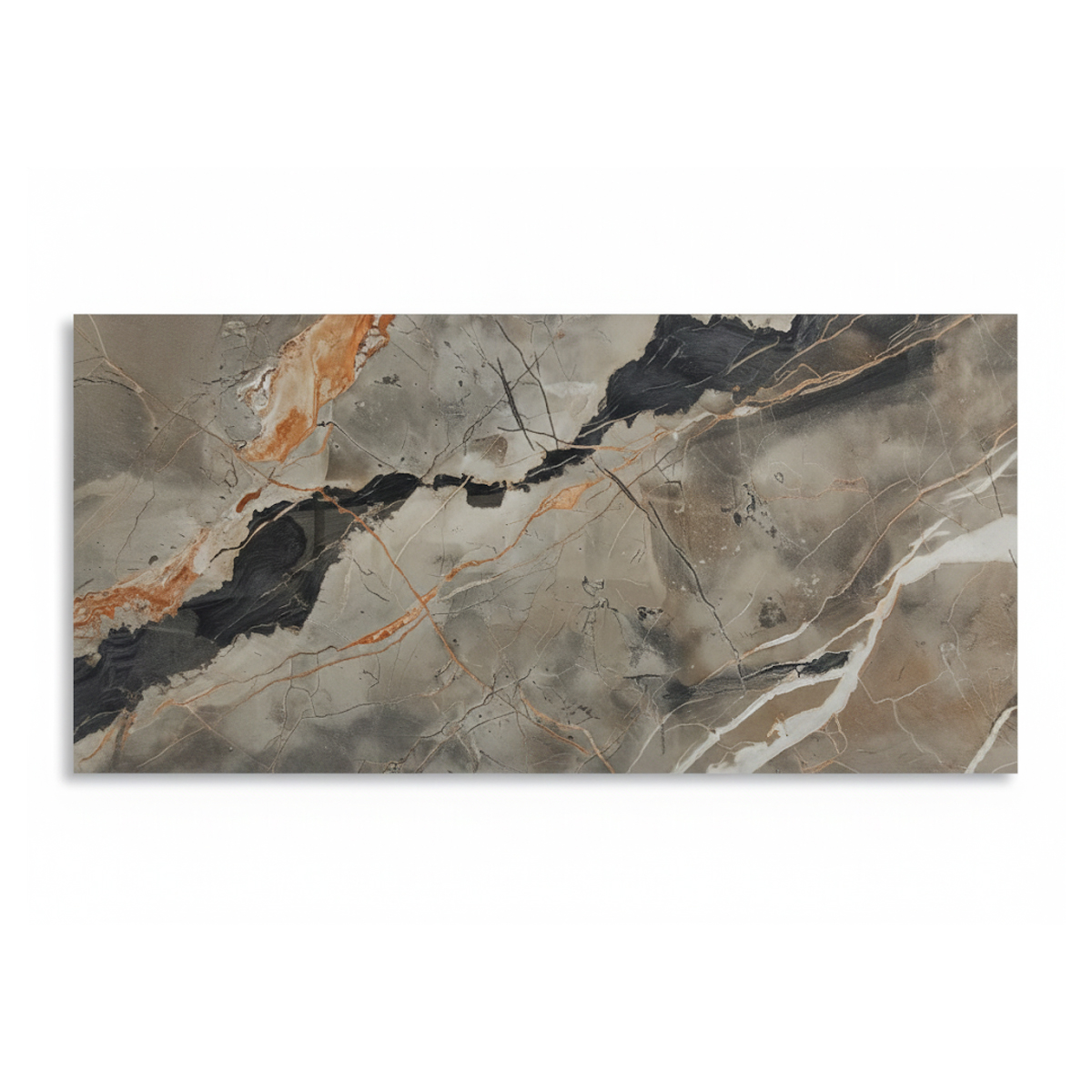 PORCELANATO ESMALTADO SUPER BRILLANTE ELEGANCE GREY 60X120 CM - Image 1
