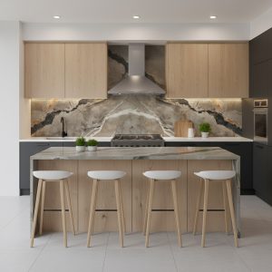 PORCELANATO ESMALTADO SUPER BRILLANTE ELEGANCE GREY 60X120 CM - Image 2