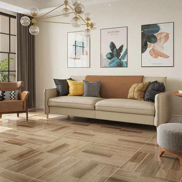 PISO MADERA MONGOY MOCCA 61X61 CM EN SEGUNDA