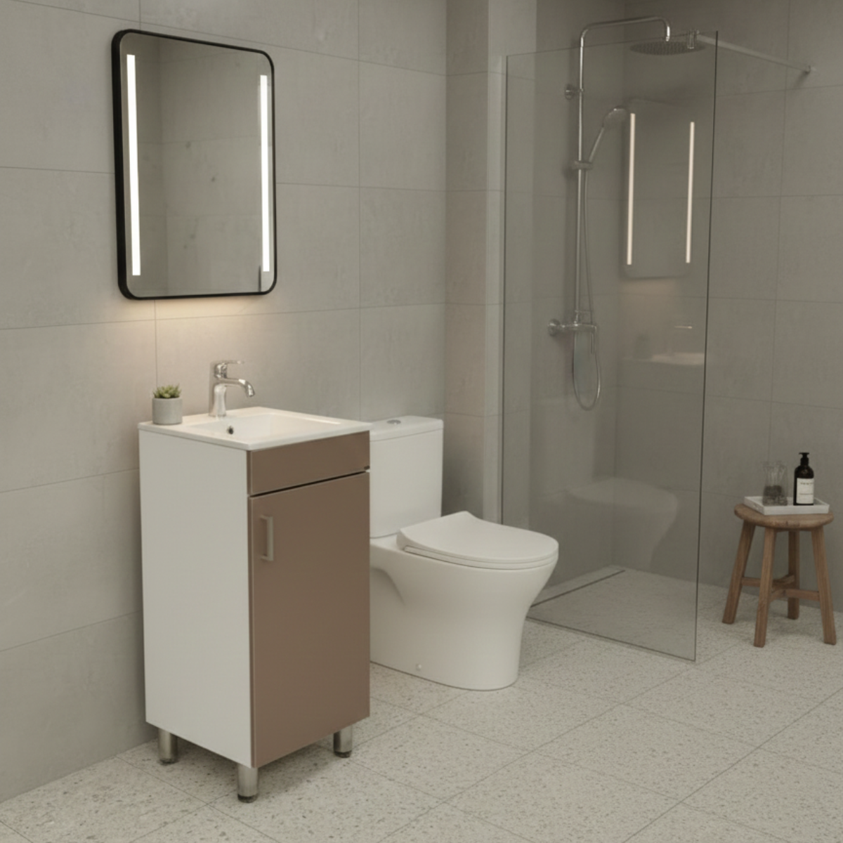 MUEBLE ECO LONDRES BLANCO/BOHEM - Image 1