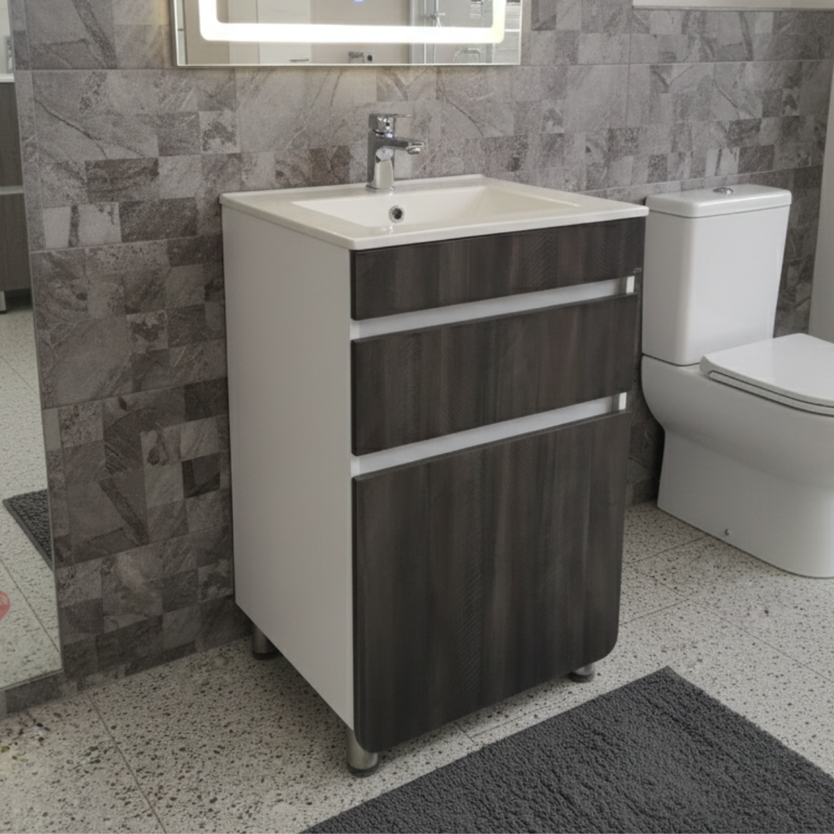MUEBLE COR DAC MALTA BLANCO/CARBONO - Image 1