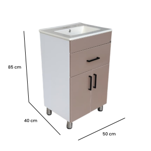 MUEBLE LISBOA BLANCO/NUEZ AMB - Image 2