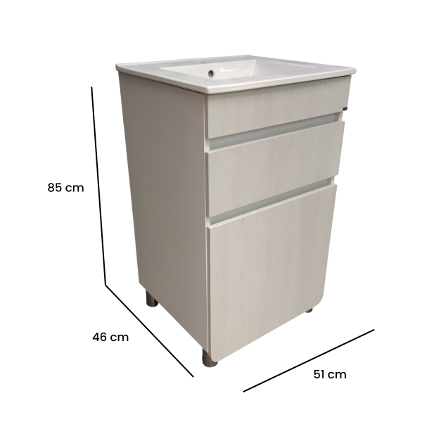 MUEBLE COR DAC MALTA BLANCO/GLACIAL