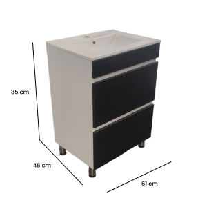 MUEBLE VERONESE BLANCO/NEGRO - Image 3