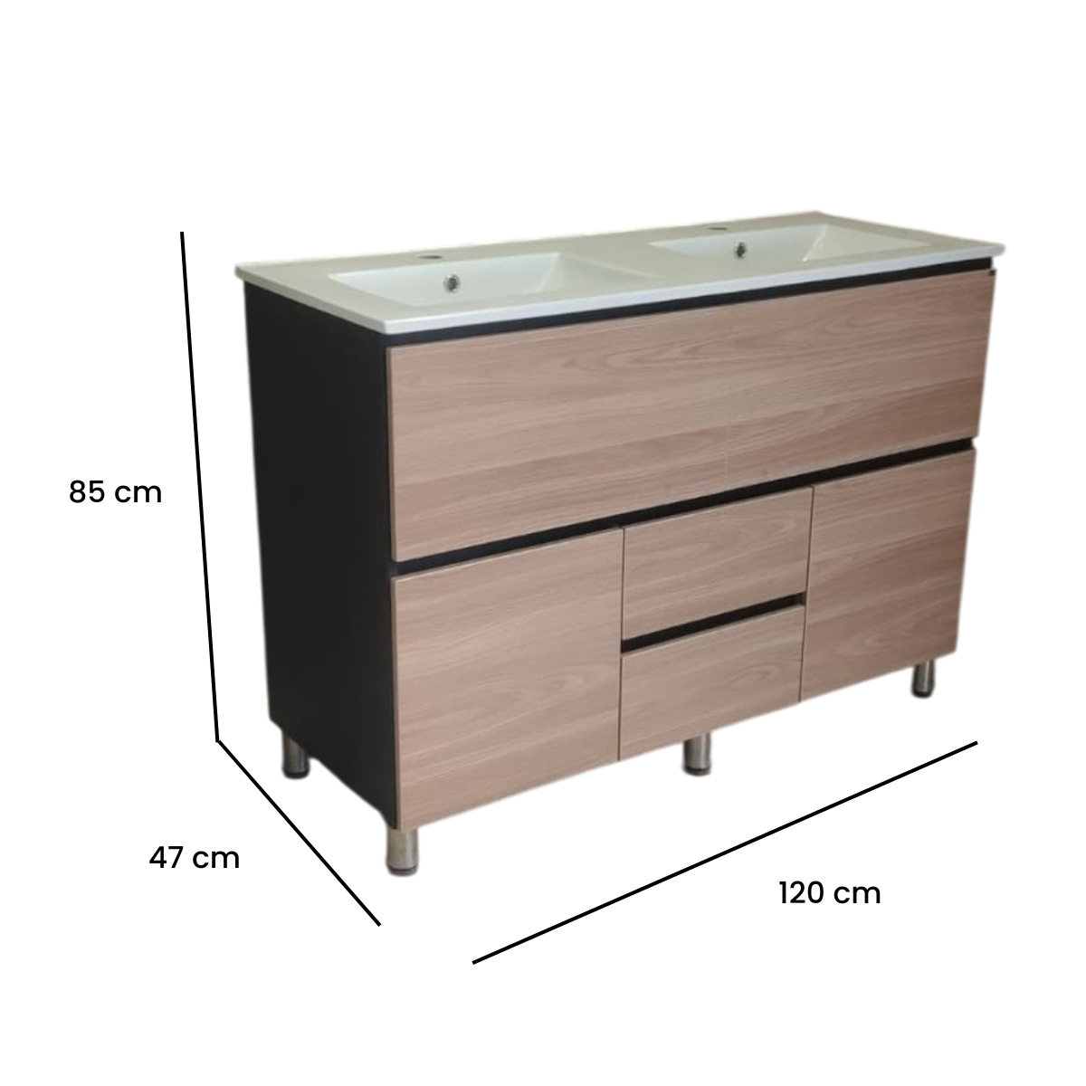 MUEBLE LYON NEGRO/RIVIERA - Image 3