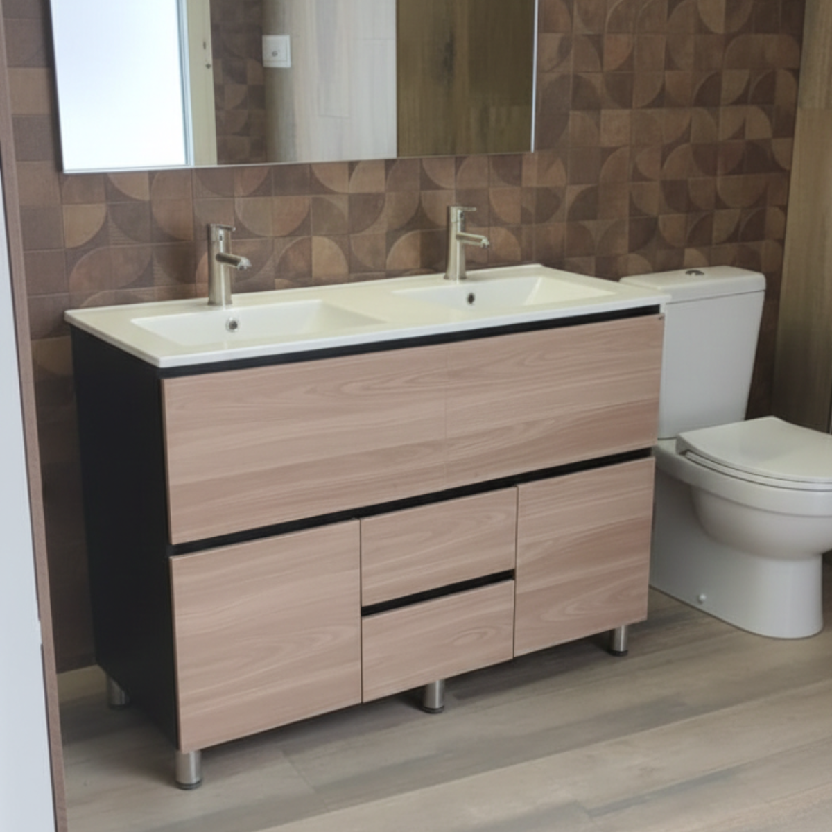 MUEBLE LYON NEGRO/RIVIERA - Image 1