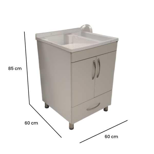 MUEBLE LAVADERO PERLA BLANCO