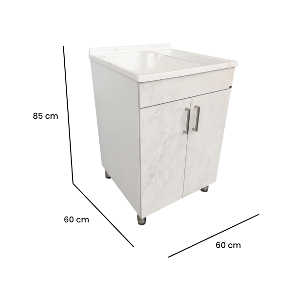 MUEBLE PARA LAVADERO MARMORO