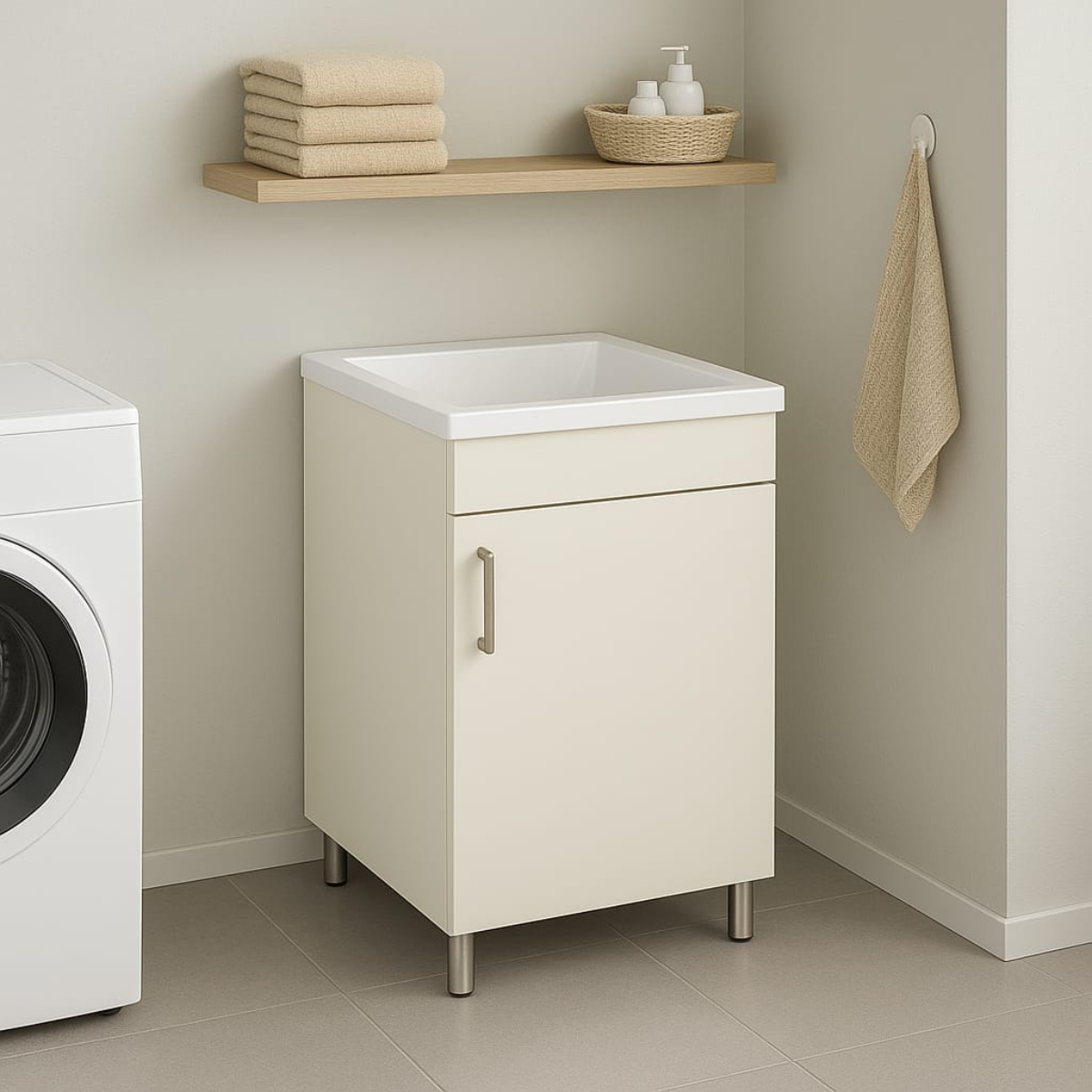 MUEBLE PARA LAVADERO VERSA NACAR - Image 1