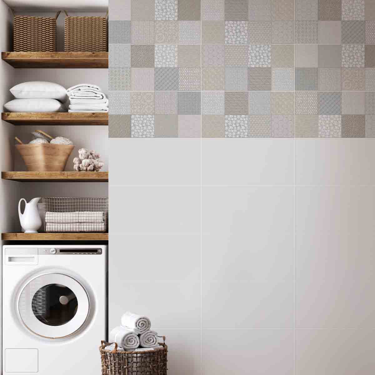 PARED HD BLANCO SATINADO 30.5X60 CM EN SEGUNDA - Image 3