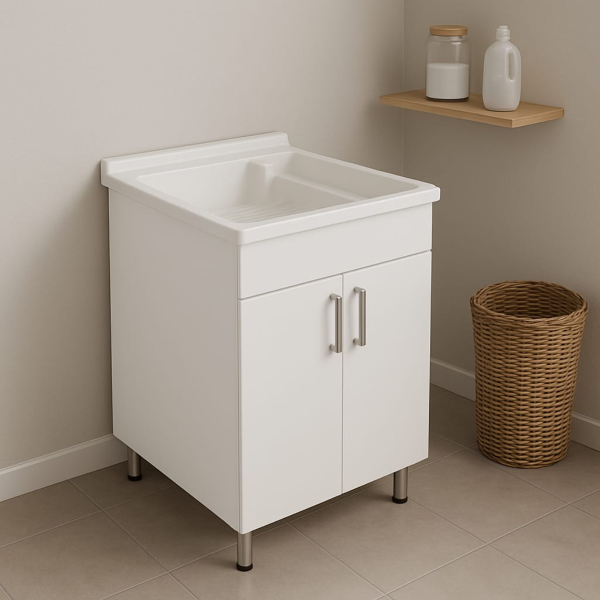 MUEBLE PARA LAVADERO ARTICO BLANCO