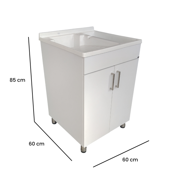 MUEBLE PARA LAVADERO ARTICO BLANCO
