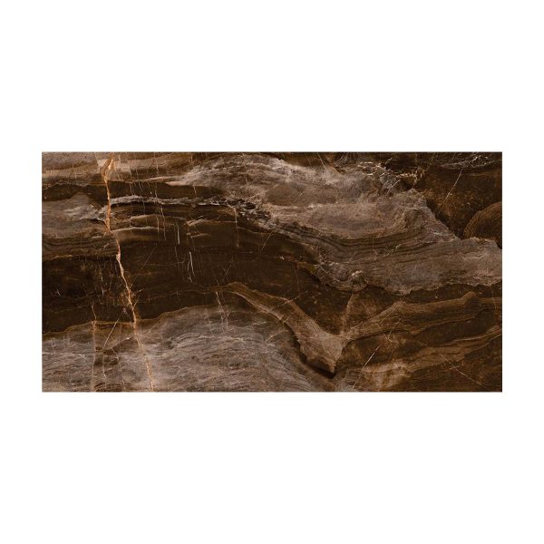 PORCELANATO ESMALTADO MARTIAN BROWN 60X120 CM