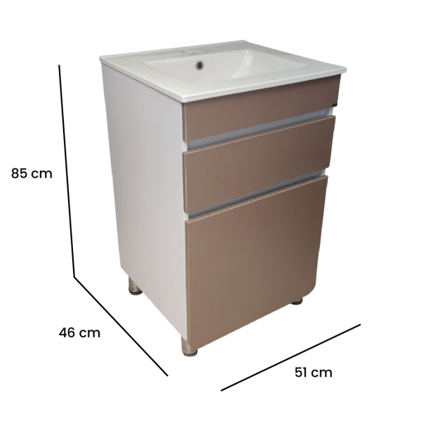 MUEBLE COR DAC MALTA BLANCO/BOHEMIA