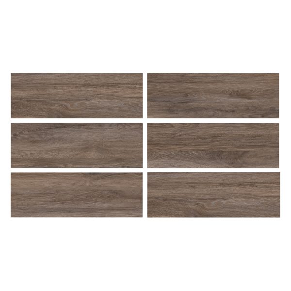 PISO Y PARED BRAY PARK HAVANA BROWN 20X60 CM
