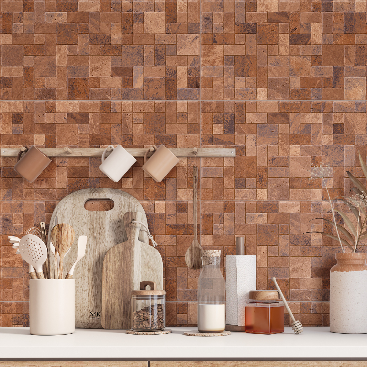 PARED TARSO PLUS RECT 37X74 CM - Image 3